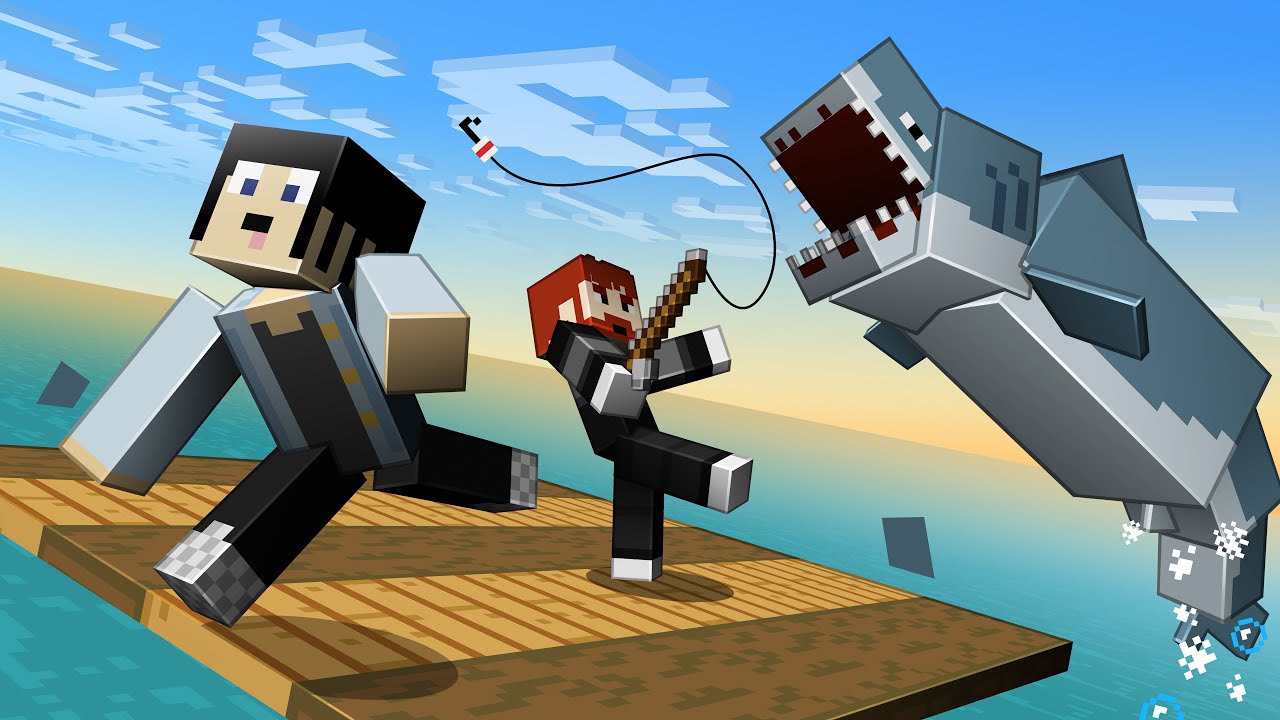 RAFT SURVIVAL! (Minecraft Roleplay) ft Mithzan