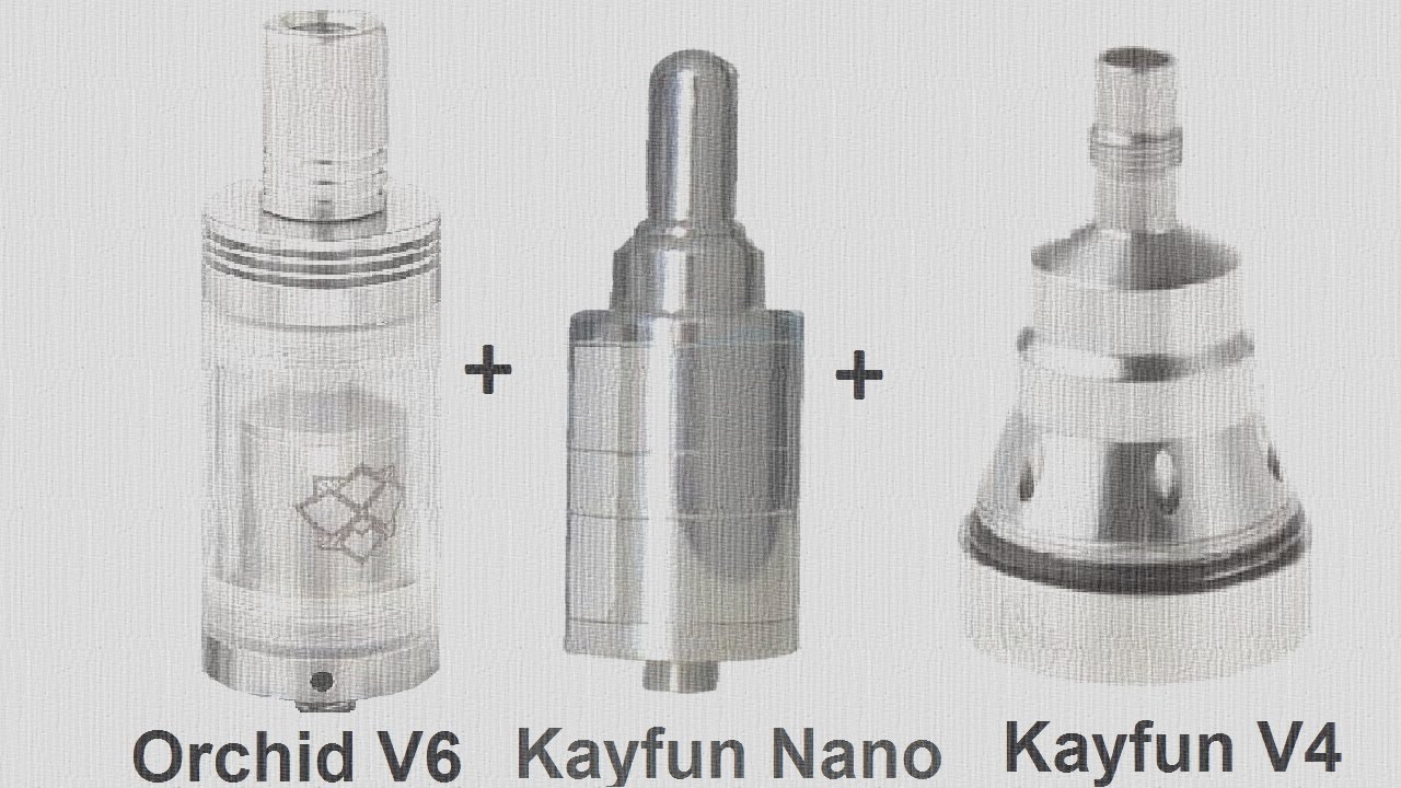 Kayfun Nano + Orchid V6 +Kayfun V4 | Испарительная камера Kayfun V4