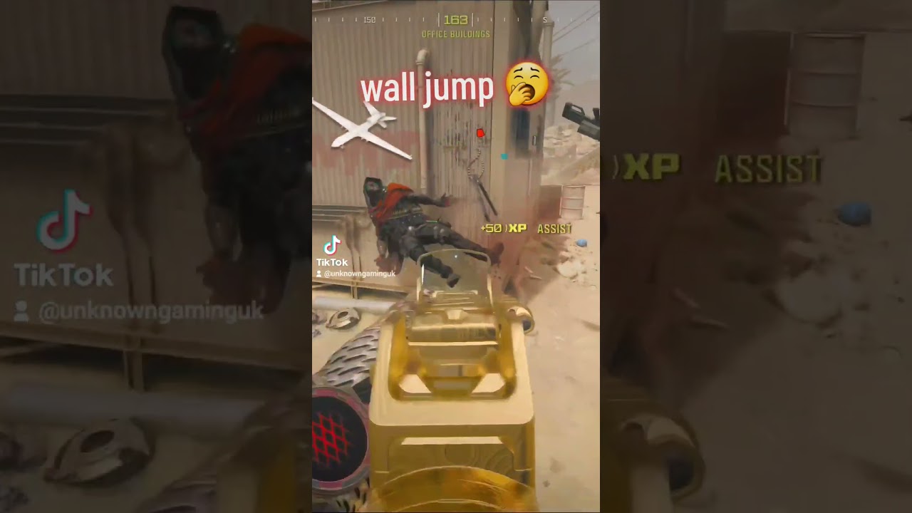 wall jumping 🥱 #warzone #callofduty #firstpersonshooter #mw3