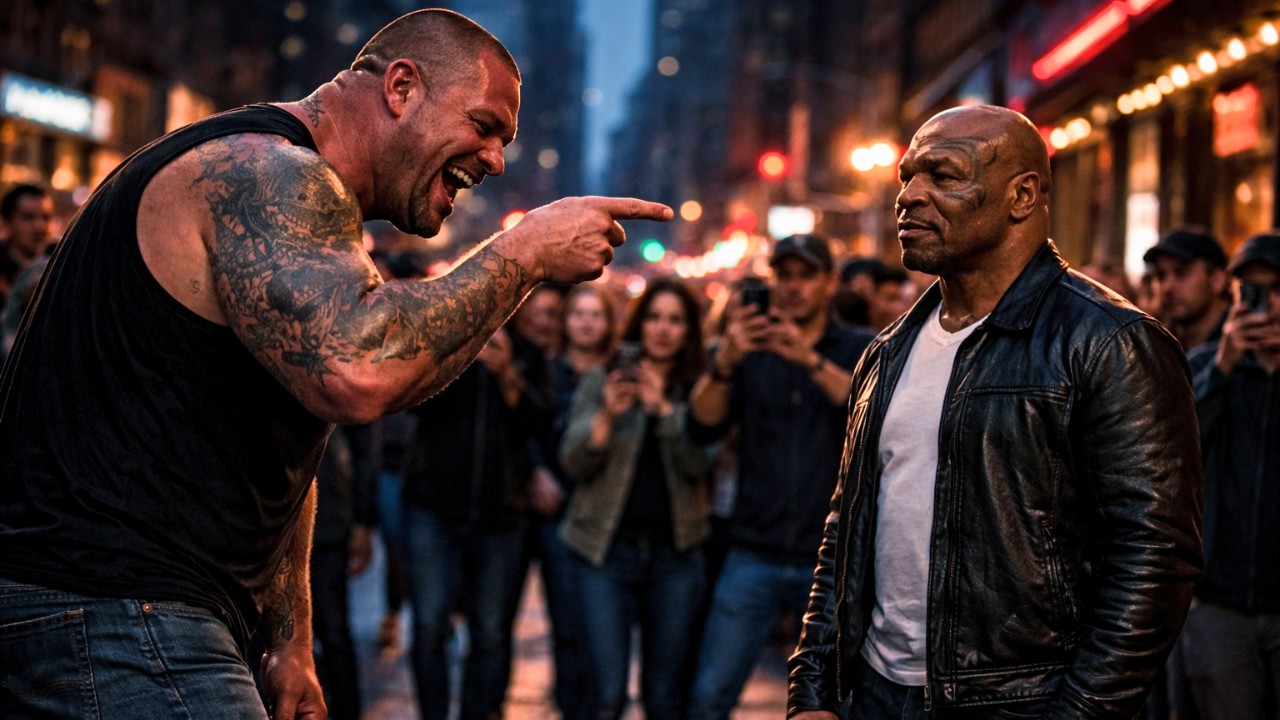 A Giant Street Bully Laughed at Mike Tyson — And Paid for It