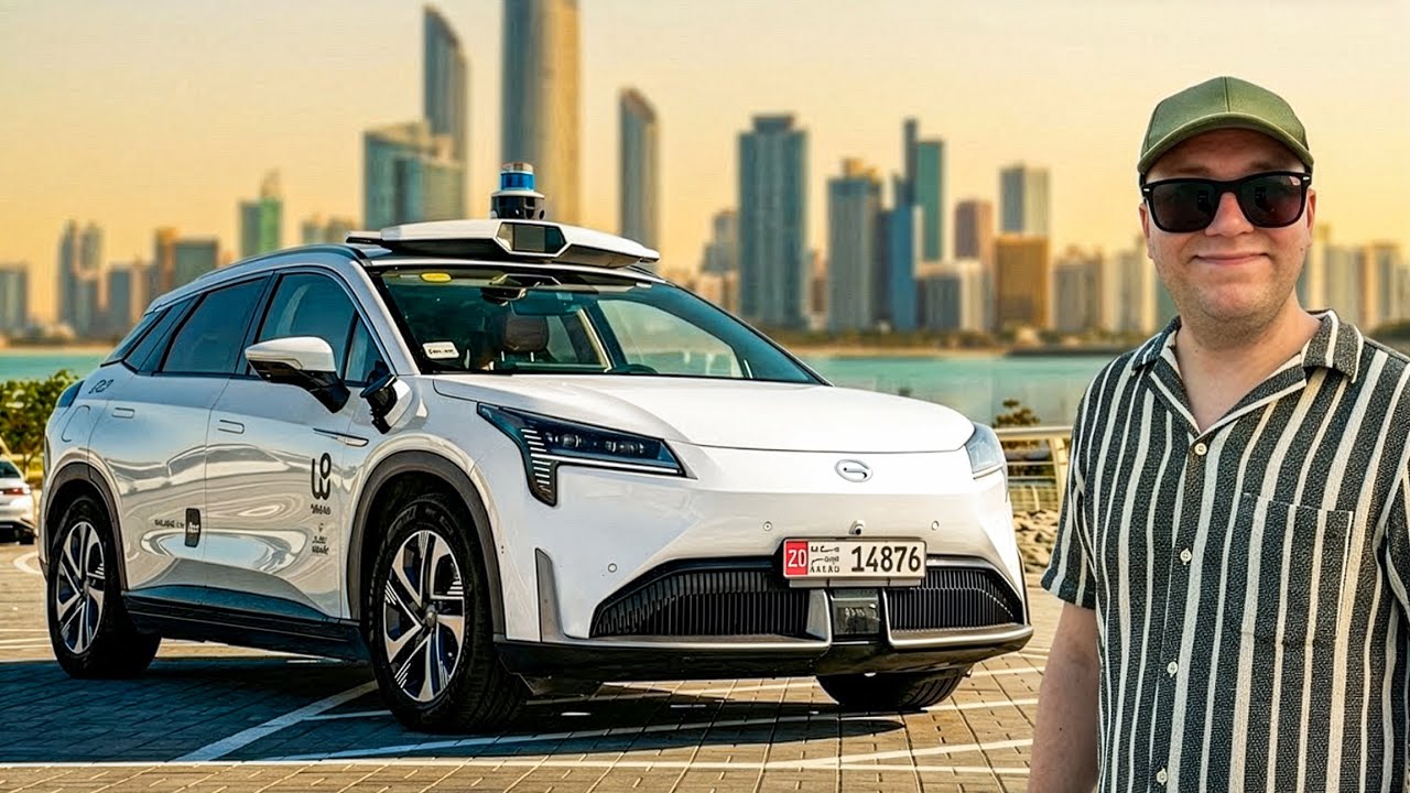 Autonomiczny UBER w Abu Dhabi 🚕