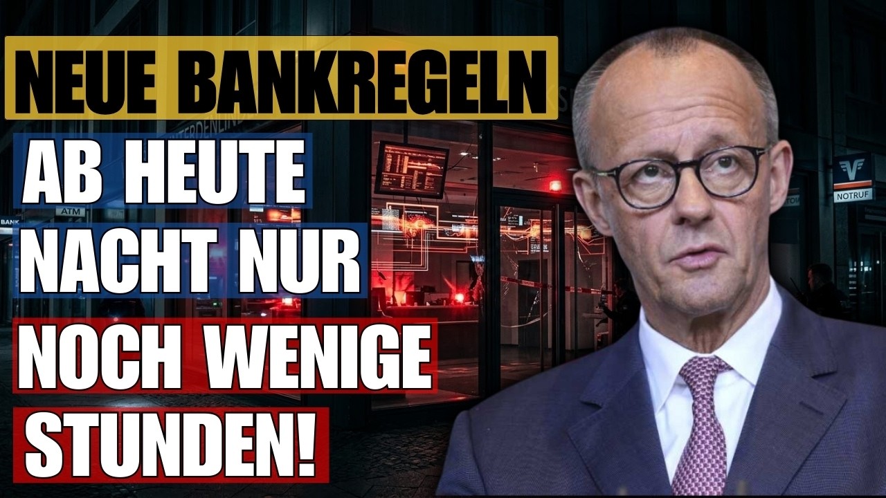 🚨Deutsche Banken Warnung:Neue Bankregeln Treten HEUTE NACHT In Kraft &ndash;Nur Noch Wenige Stunden Zeit
