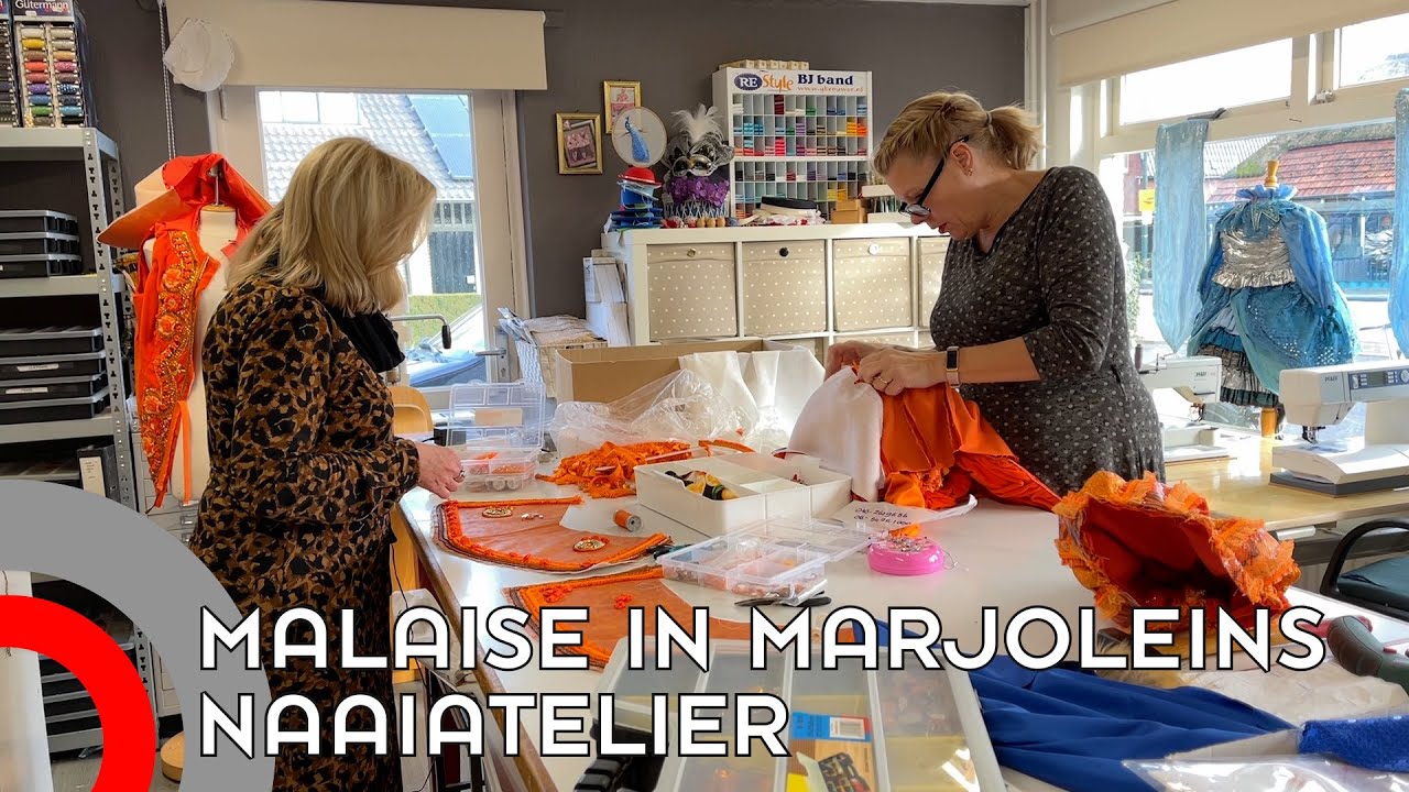 Voor het naaiatelier van Marjolein is carnaval cancelen een ramp