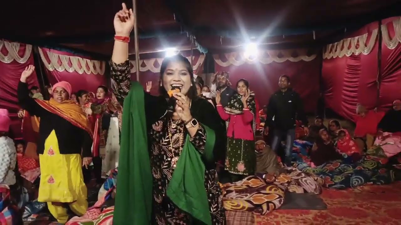 Alisha warwal live from Sirsa || letest live bhajan 🔴🙏🏻 || 82840-73583