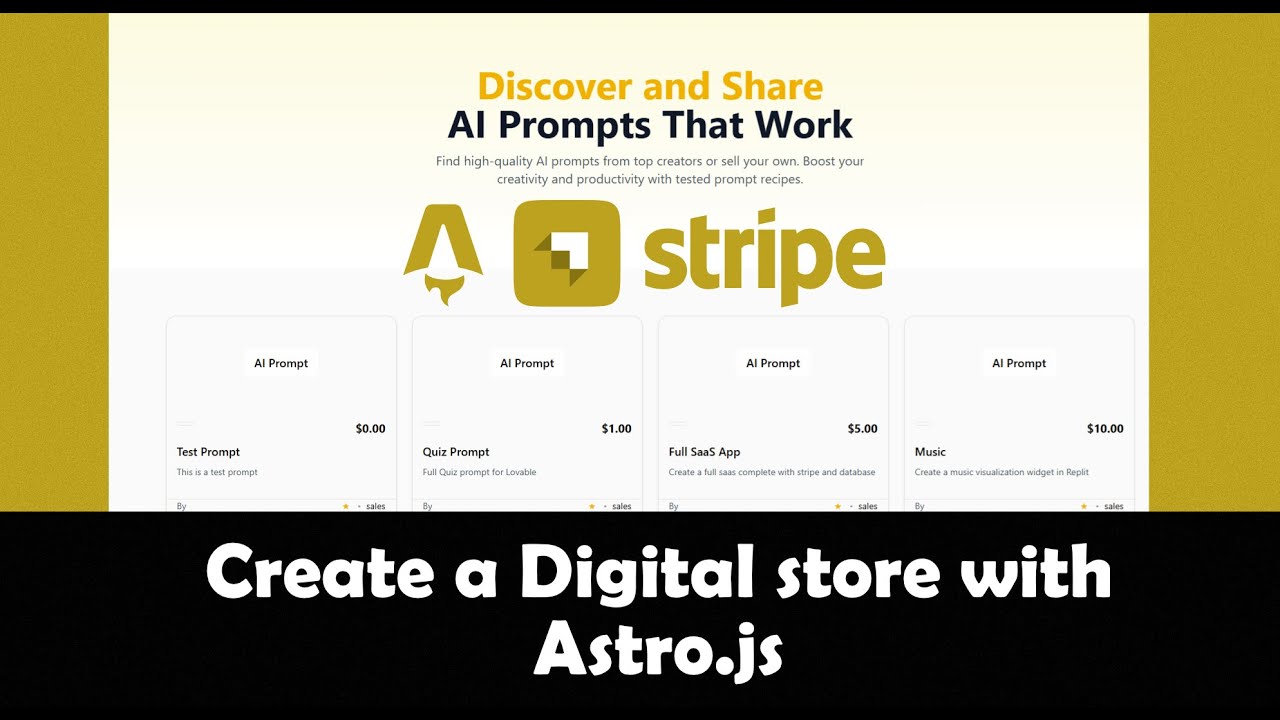 Building a Digital Product Store with Astro.js
