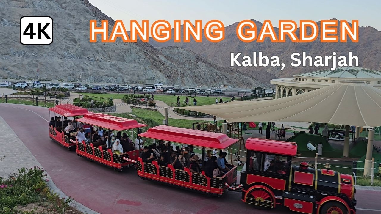 Hanging Garden Kalba, Sharjah 🌿 | Beautiful Landscaped Garden & Mountain Views