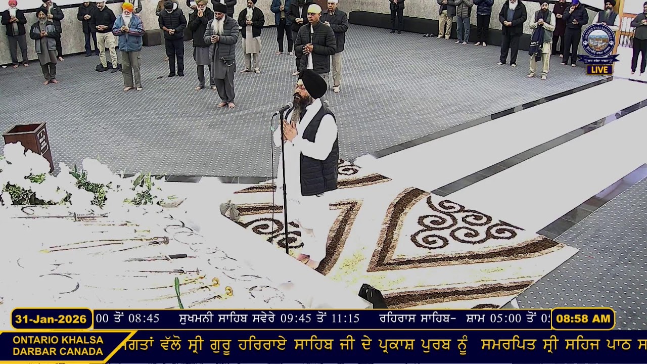 Live From Gurudwara Ontario Khalsa Darbar