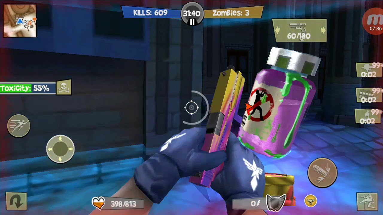 Blitz Brigade - BEST GUN FOR ZOMBIES - 700 KILLS WOW