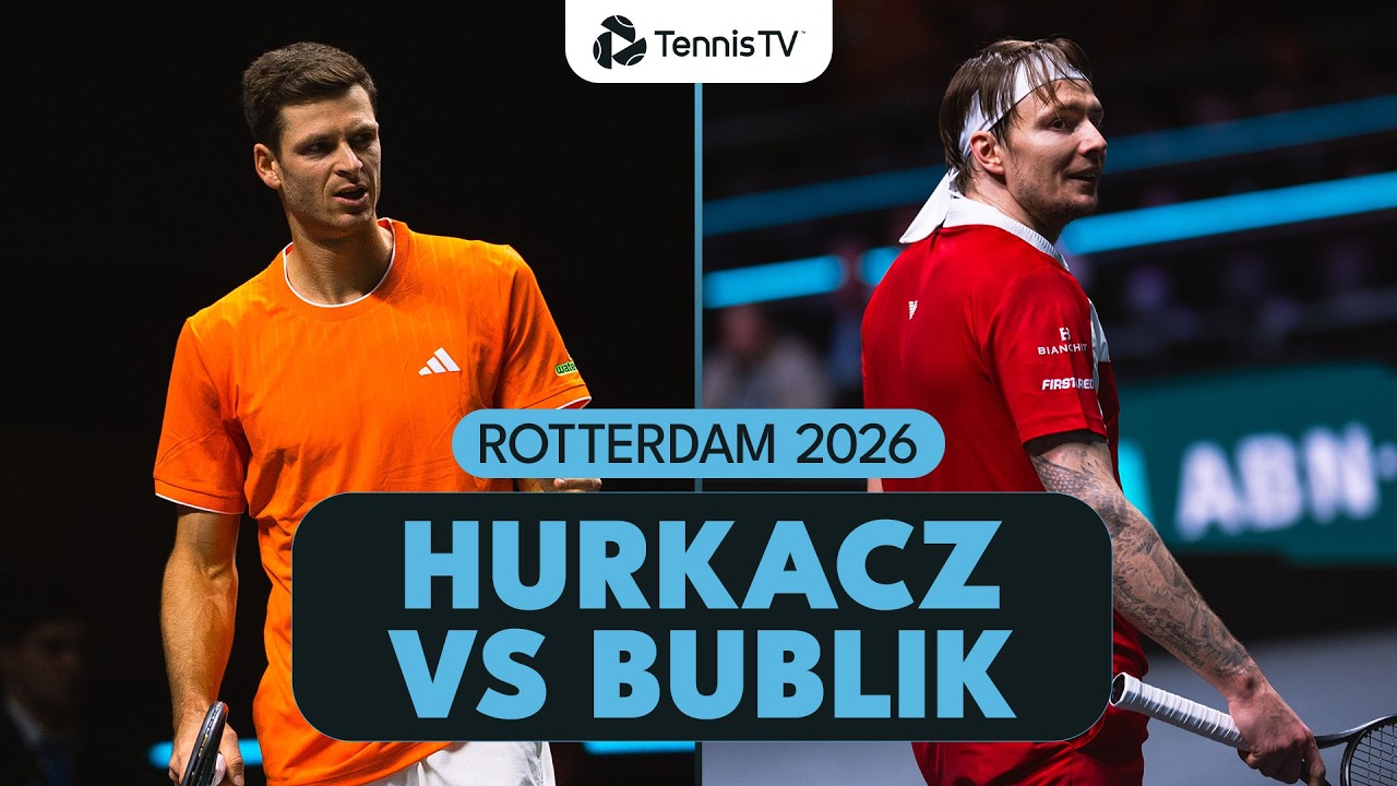 Entertaining Hubert Hurkacz vs Alexander Bublik 🔥 | Rotterdam 2026 Highlights