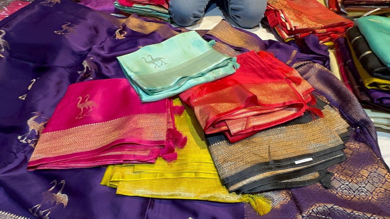 Banarasi Tussar Silk Saree Collection | Pure Elegant Look | 50% OFF
