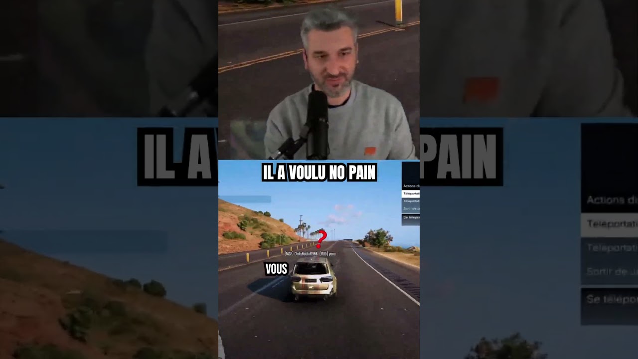 Il a voulu no pain ! 