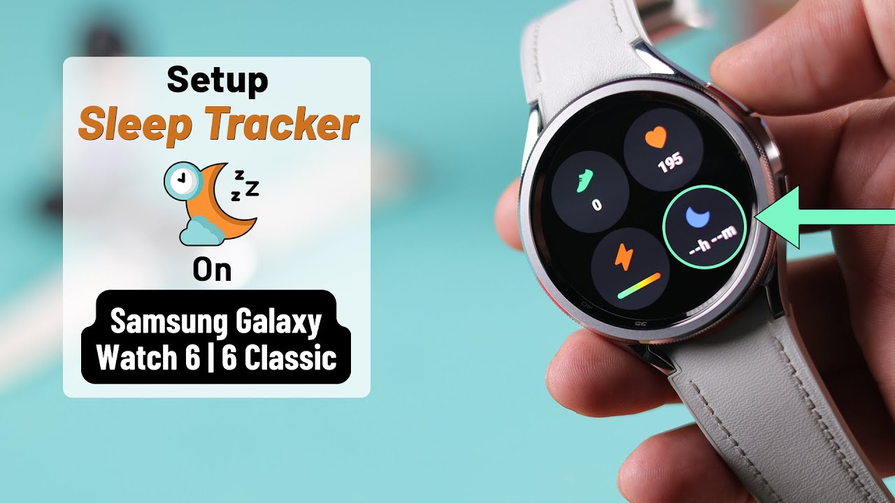 How To Track Your Sleep on Samsung Galaxy Watch 6 / 6 Classic!