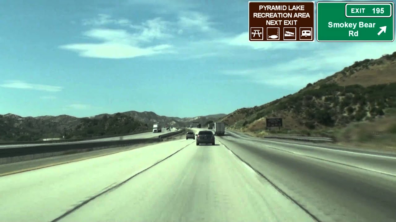 I-5 Los Angeles, CA The Tejon Pass & The Grapevine