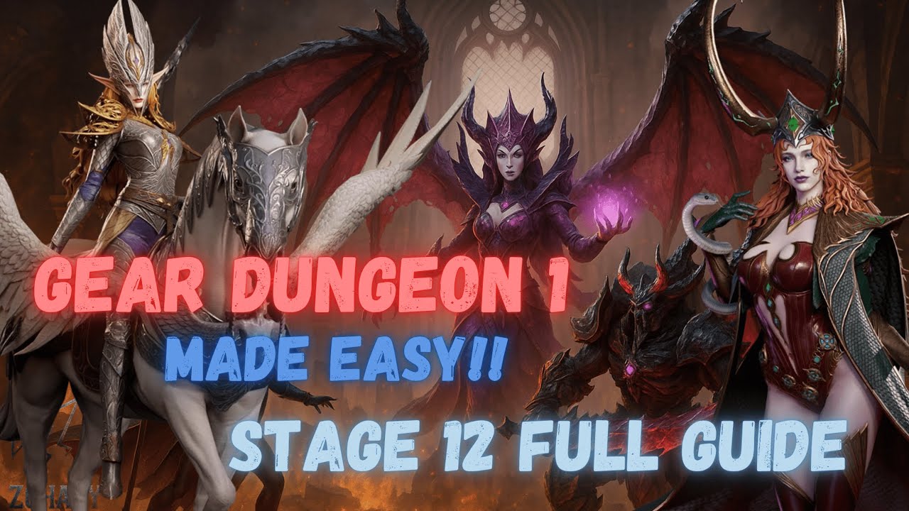 Gear Dungeon 1 Stage 12 | Full Guide | Watcher of Realms
