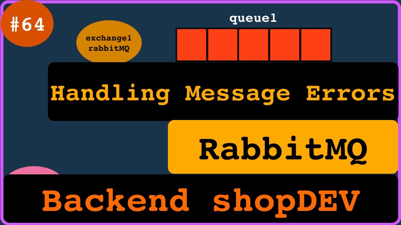shopDEV xử lý Message Error như thế nào trong kiến trúc đồng thời cao với RabbitMQ | Message Queue