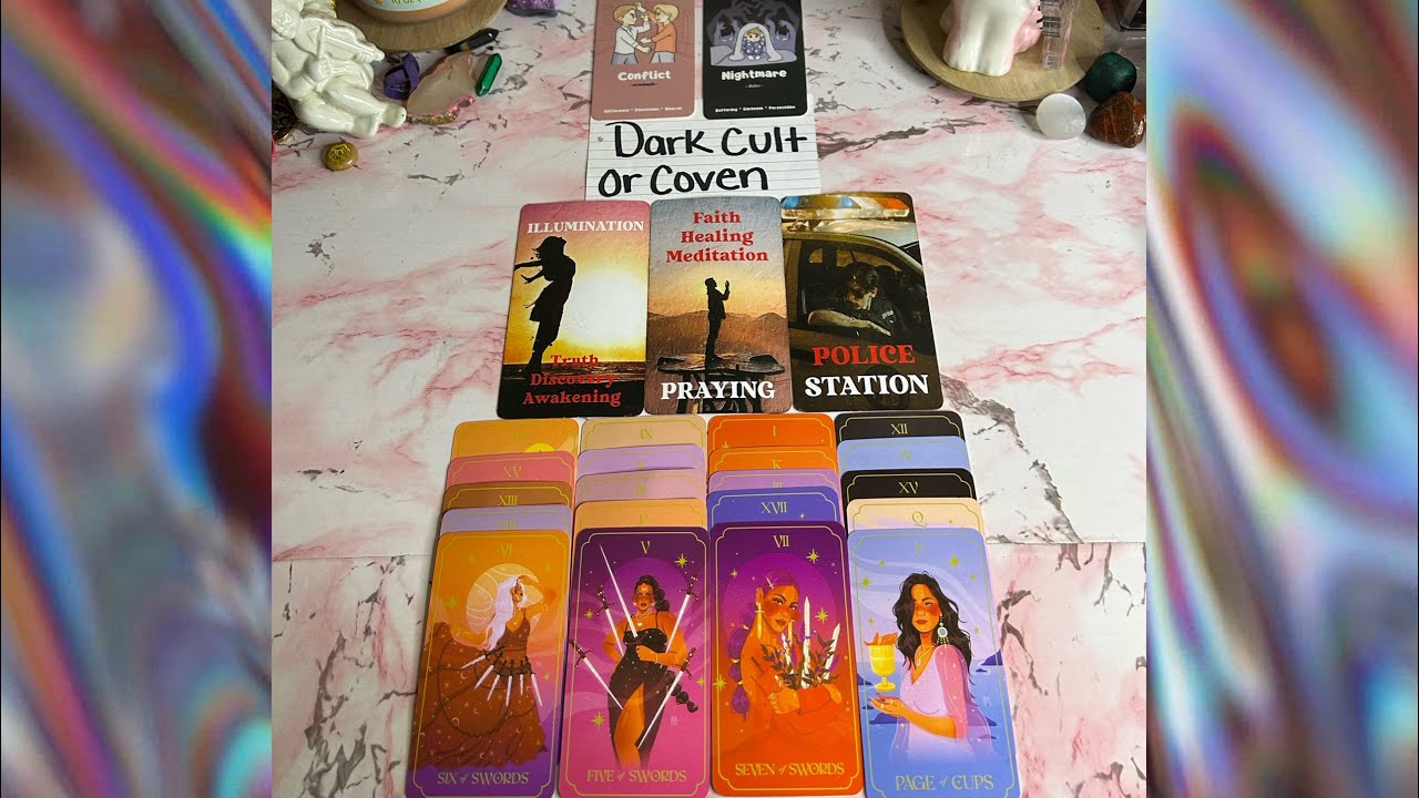 Someone you know was recruited & Paid to help this Cult attack 🫵🏽 #spirituality #tarot #karmicfriend