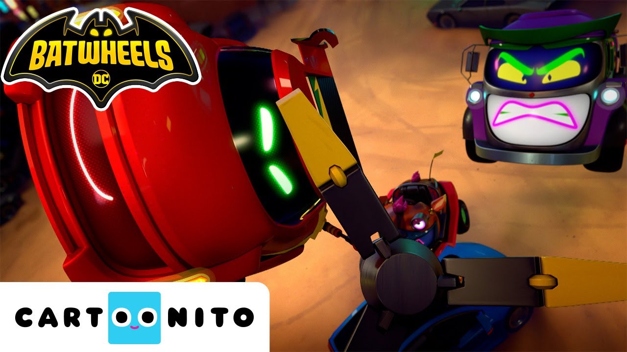 Redbird schiet te hulp | Batwheels | Cartoonito