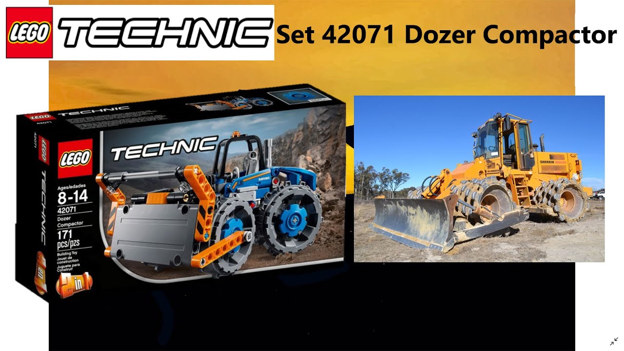LEGO Set 42071 Dozer Compactor