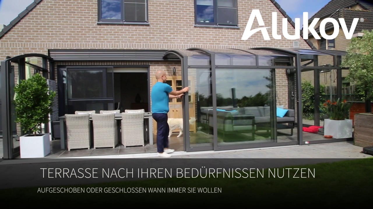 Terrassen&uuml;berdachungen CORSO von Alukov Schweiz