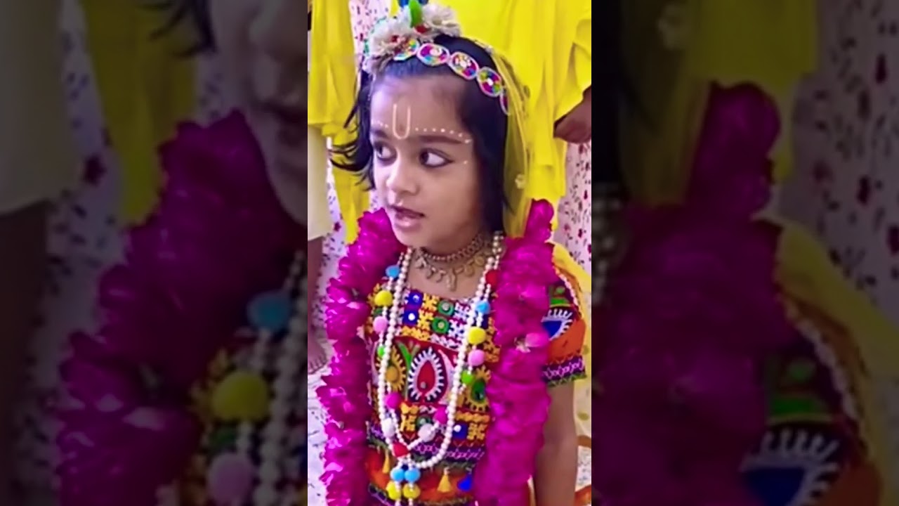 Premanad swami se mile cut si baby #radhekrishna #religion #sadhguru