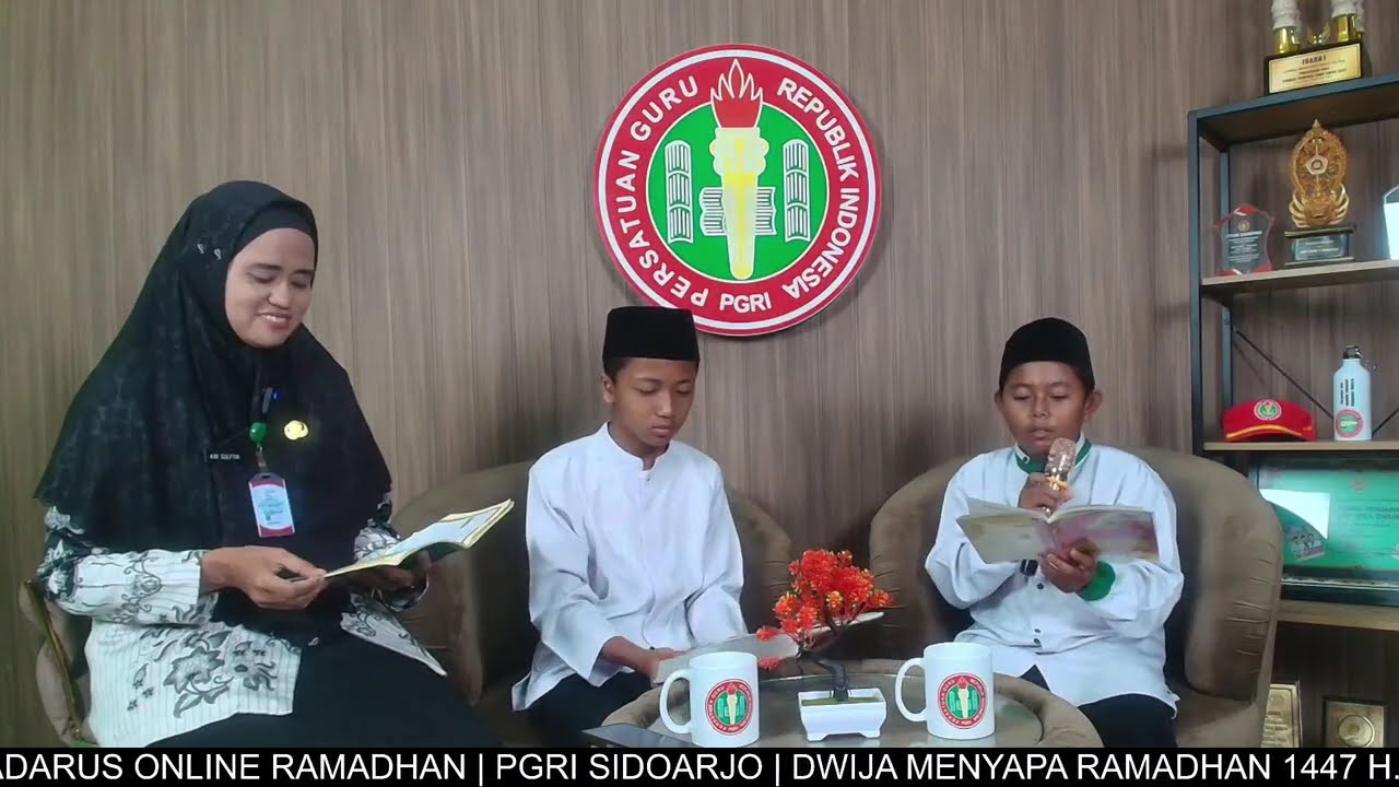 TADARUS ONLINE RAMADHAN BERSAMA SDN KRAGAN -  AL - INSYIQOQ DAN AL BURUJJ