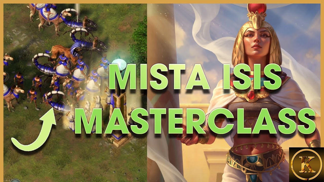 Age of Mythology Retold TheMista Isis Masterclass - Redbull Tournament