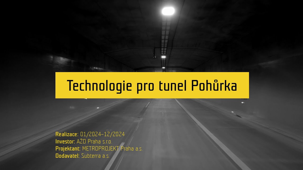 SUBTERRA – Naše stavby II – Technologie pro tunel Pohůrka