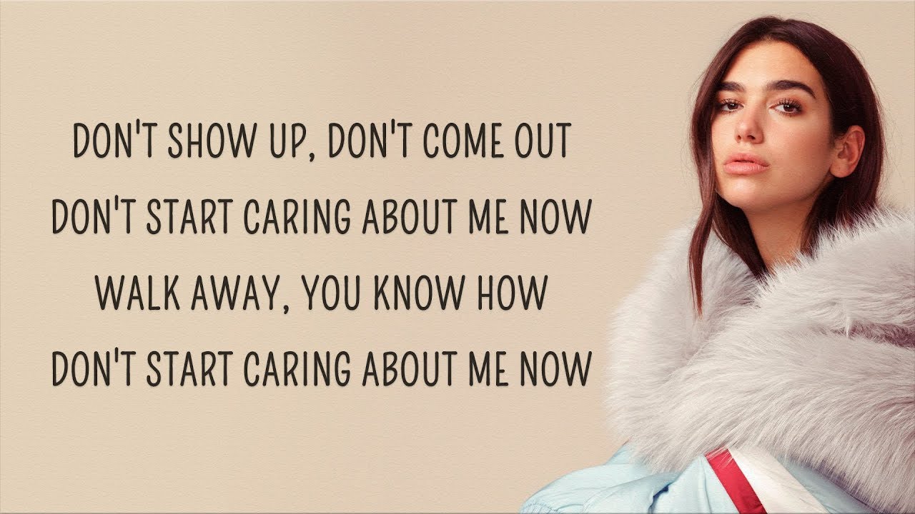 Dua Lipa - Don't Start Now (Lyrics)