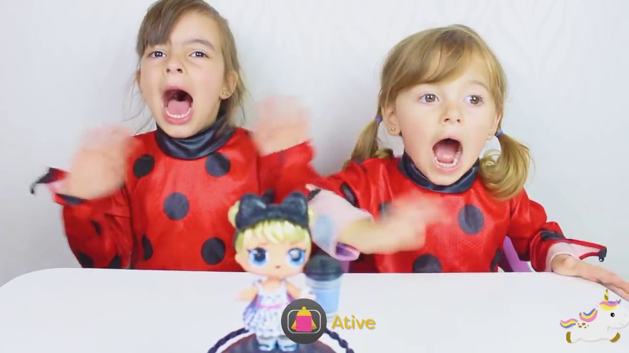 MIRACULOUS LADYBUG CAÇA BONECAS LOL GLAM GLITTER NO PARQUINHO - Jéssica Godar e Laurinha e Helena