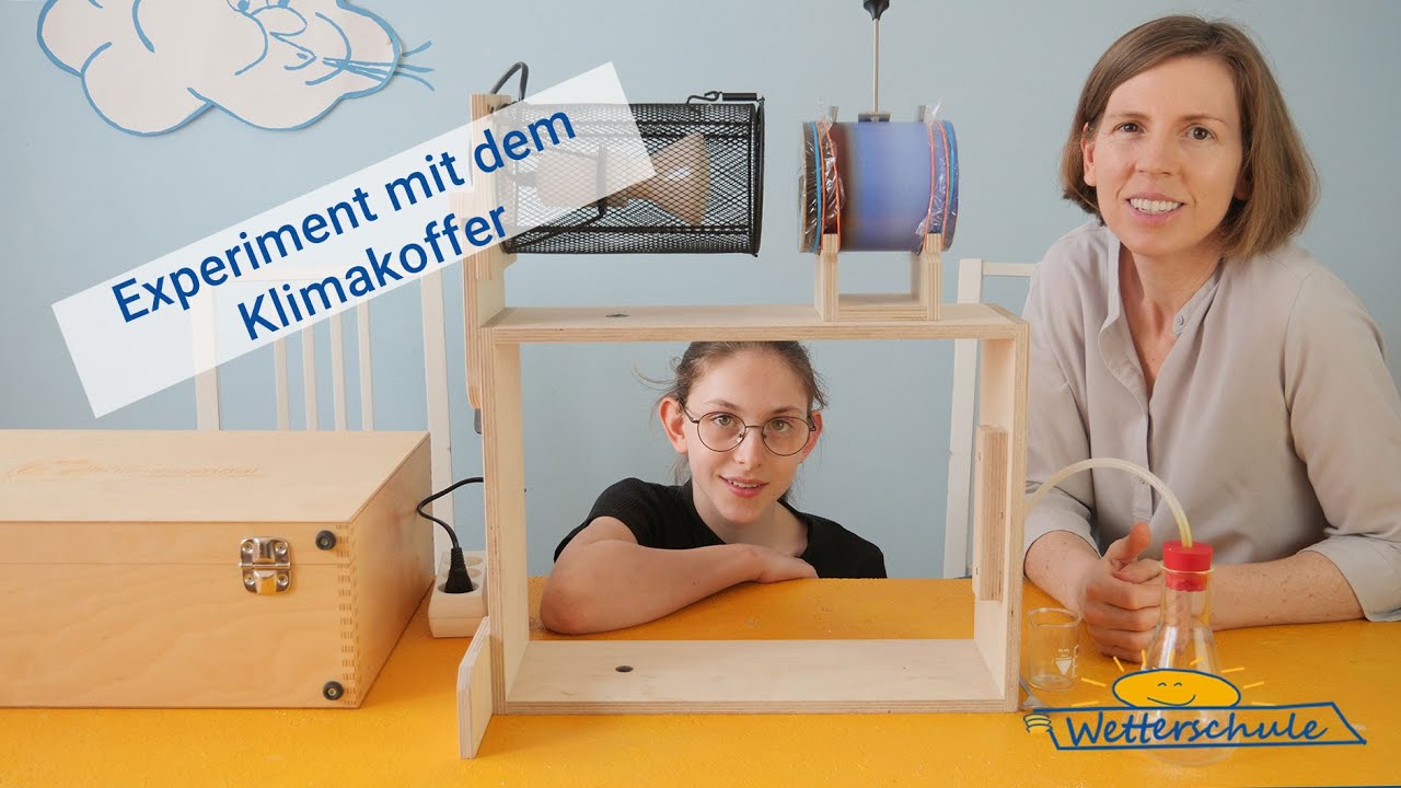 Experiment zum Treibhauseffekt &ndash; Kohlendioxid als Treibhausgas (Klimakoffer zum Klimawandel)