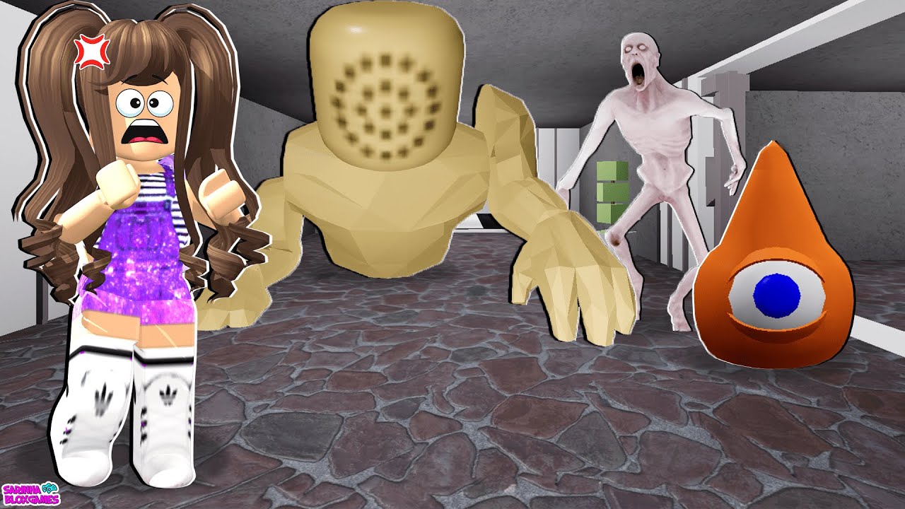 SOLTAMOS TODOS OS OS MONSTROS SCP'S no ROBLOX!!