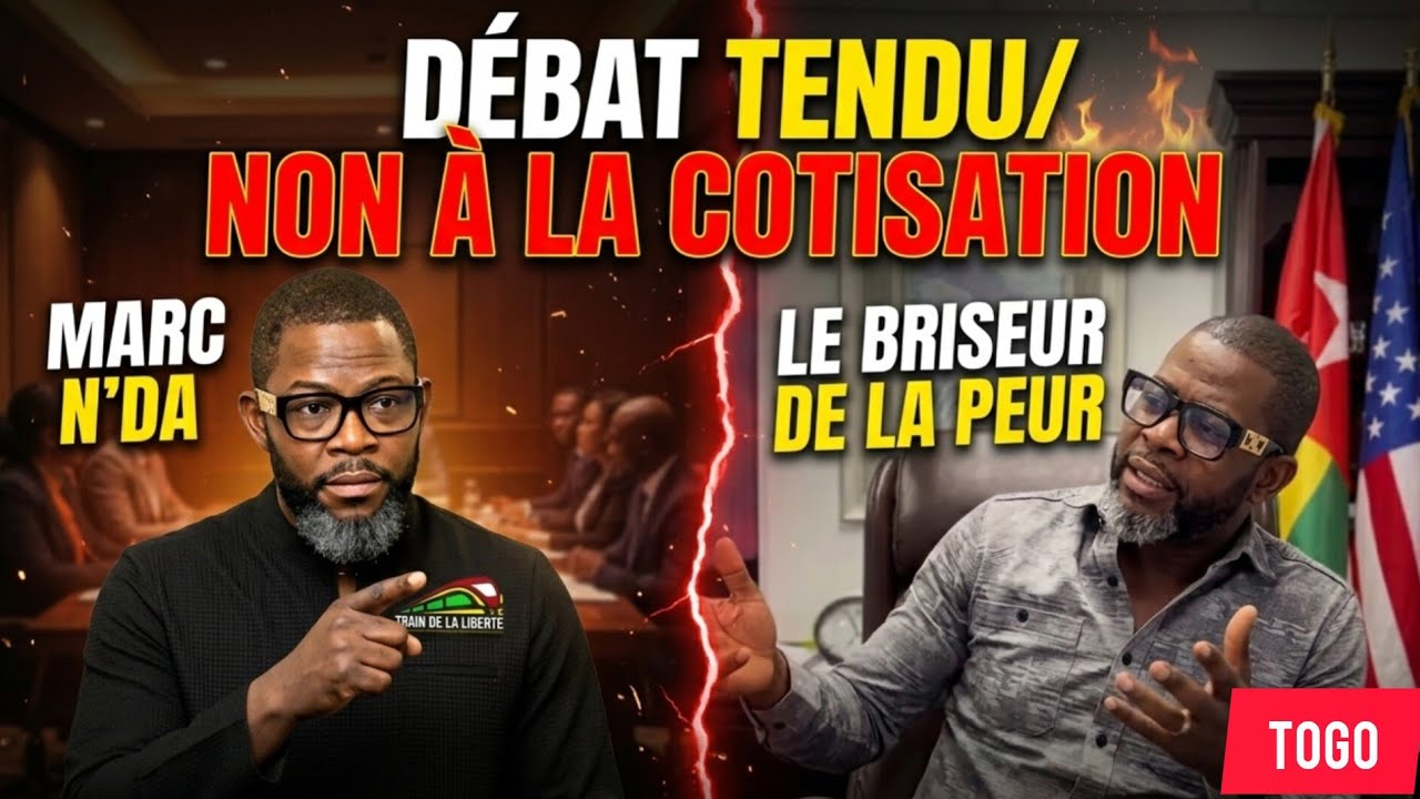 🚨🇹🇬 Débat tendu entre MARC N'DA ET le briseur de la peur