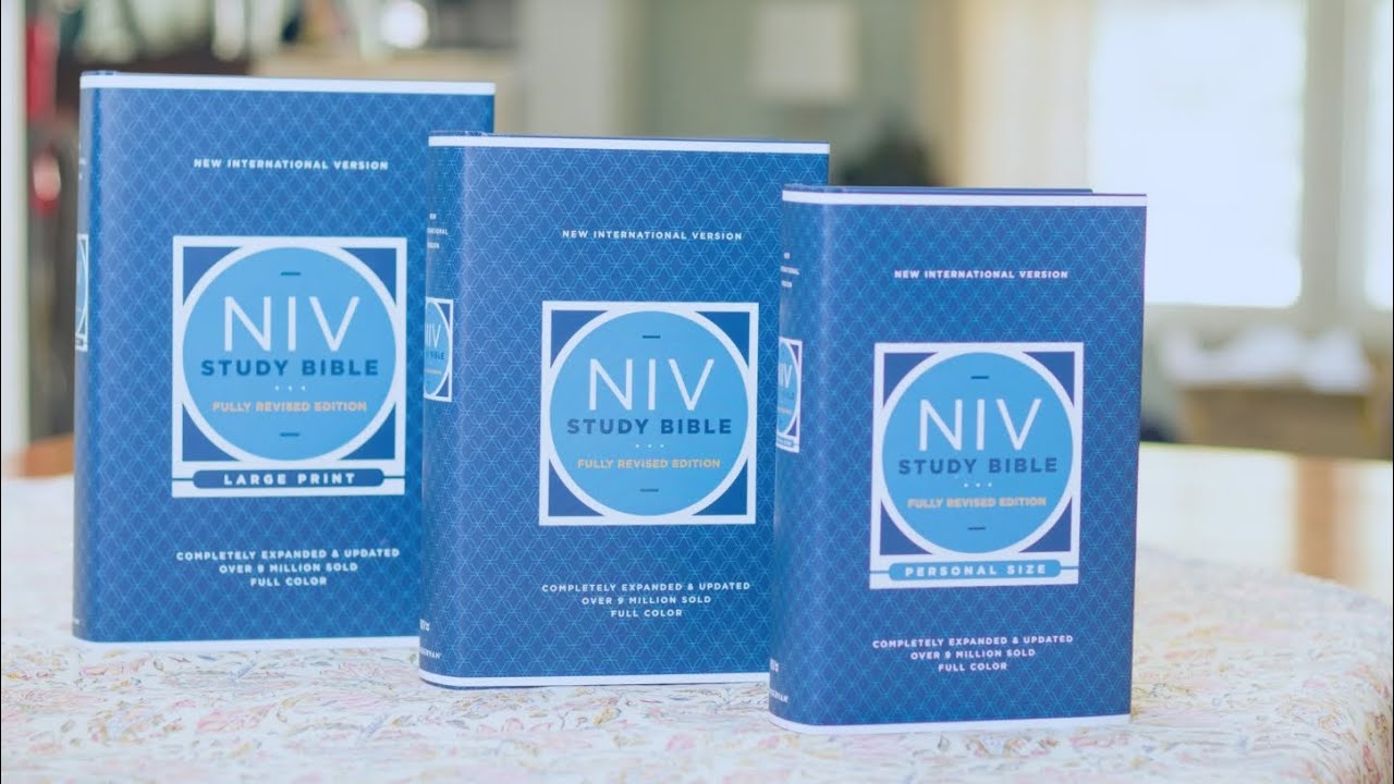 New And Improved Niv Study Bible - Your Ultimate Guide To Understanding Scripture!