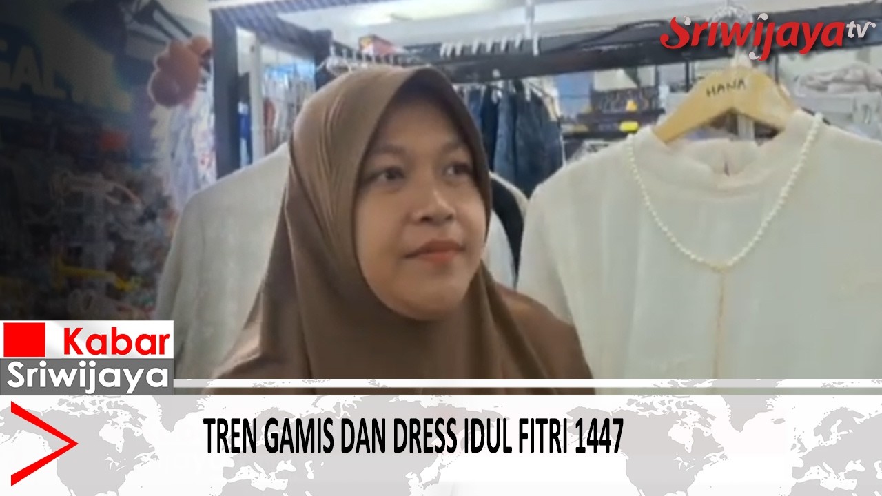 Tren Gamis dan Dress Lebaran 1447 H Mulai Diburu Warga Palembang