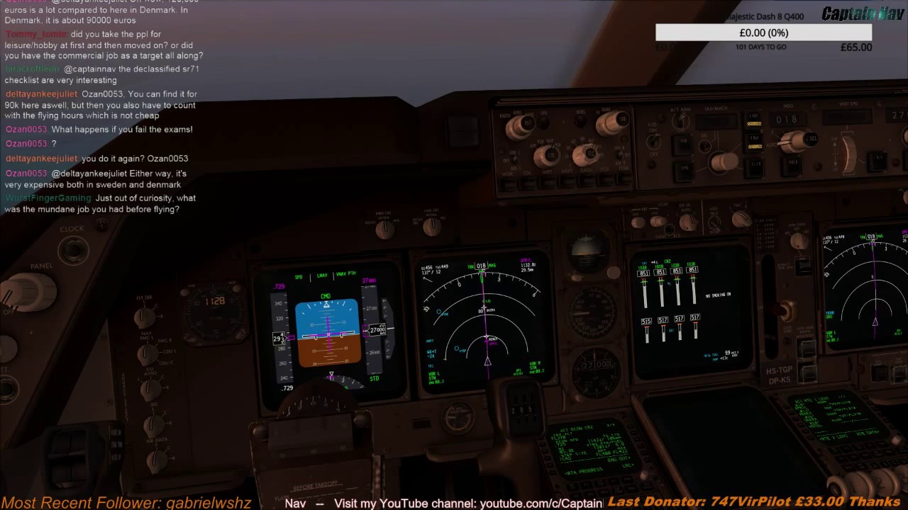 [FSX] PMDG 747-400 | Пхукет (VTSP) &mdash; Бангкок (VTBS), часть 2