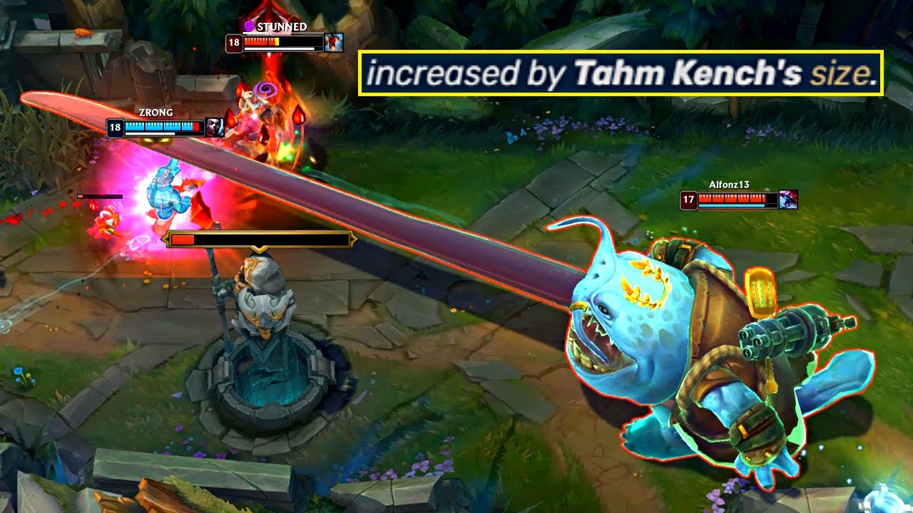 This Tahm Kench will eat you from over a screen away