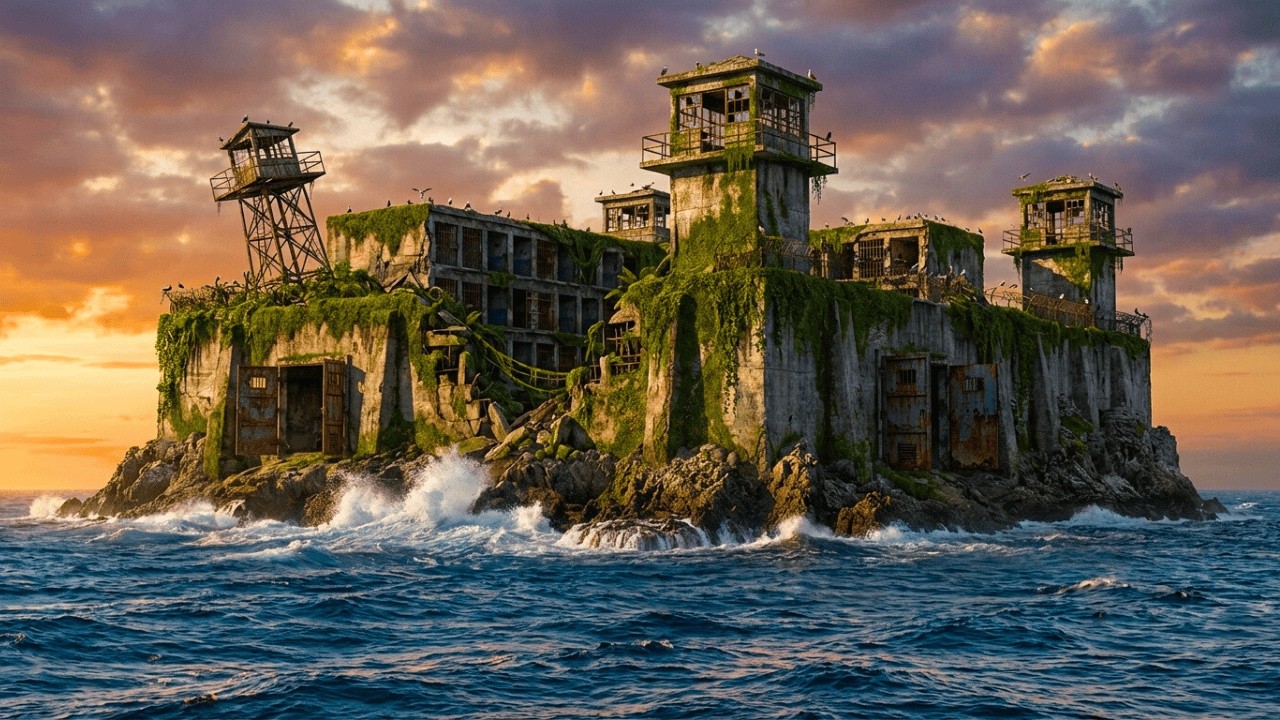 I Turned an Abandoned Ocean Prison into a 5-Star Underwater Hotel (ASMR)