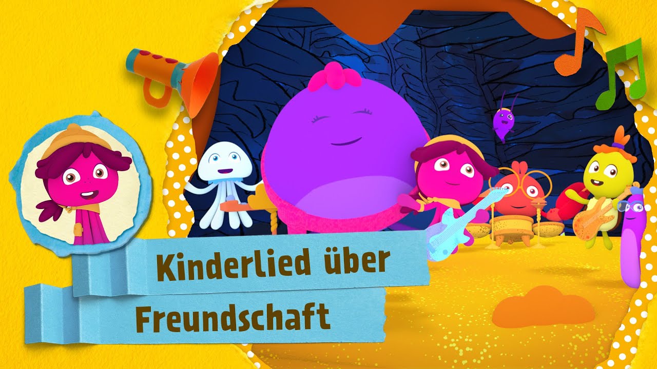 🎵 Wir sind Freunde | Kinderlied &uuml;ber Freundschaft zum Singen | Mehr auf kikaninchen.de
