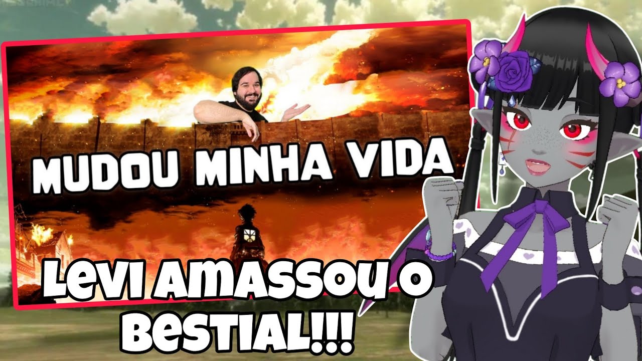Reagindo a Eu não tava pronto pra Attack on Titan | Shingeki no Kyojin @ZeRenacho - MikamiTuber