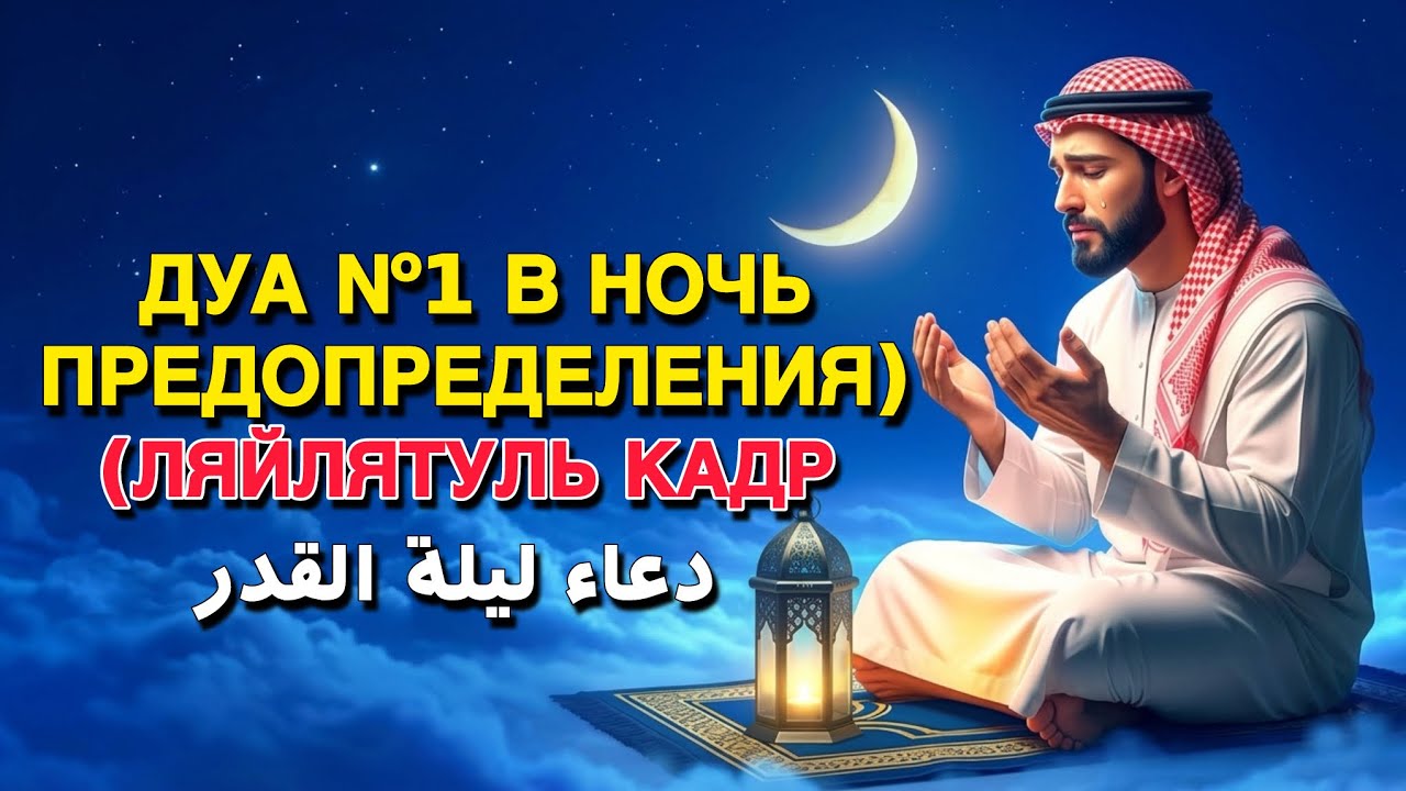 🔊 Дуа №1 в ночь Лайлатуль Кадр, слушай уже сегодня пока не поздно!  دعاء ليلة القدر #дуа #dua #دعاء 