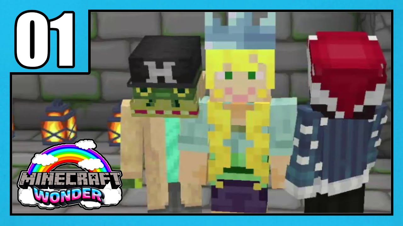 MINECRAFT WONDER #01 🌳 Das neue, große Multiplayer-Projekt der Nintendo-Creator