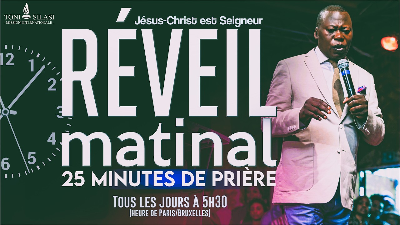 REVEIL MATINAL - Mardi 24.02.2026 #prieredumatin #intercession #jesus