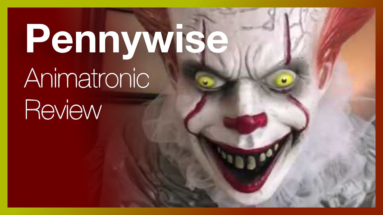 Pennywise from Stephen King’s IT - Life Size Animatronic Halloween Decoration - Unboxing and Review