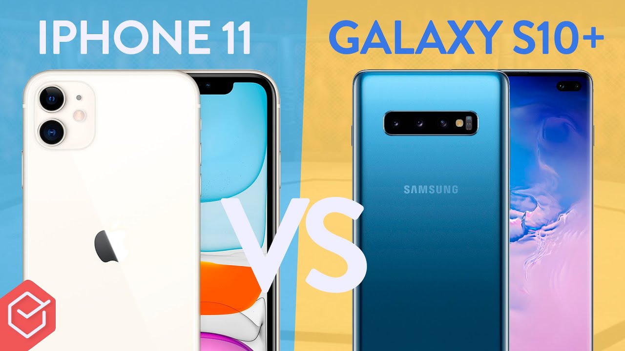 GALAXY S10+ vs iPhone 11 - qual melhor? | Comparativo!