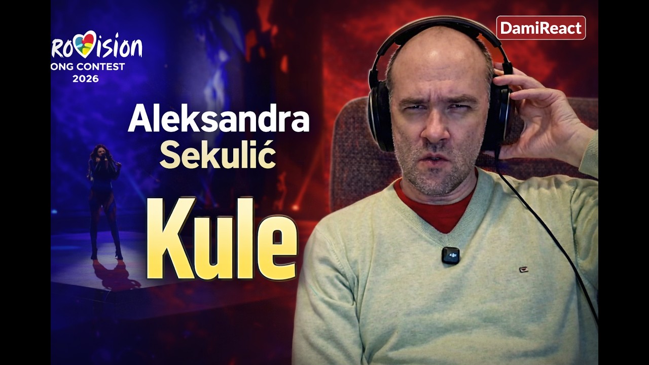 Aleksandra Sekulić - Kule - Polufinale | Pesma za Evroviziju 2026 | 🇷🇸 Serbia | First Reaction 🎵