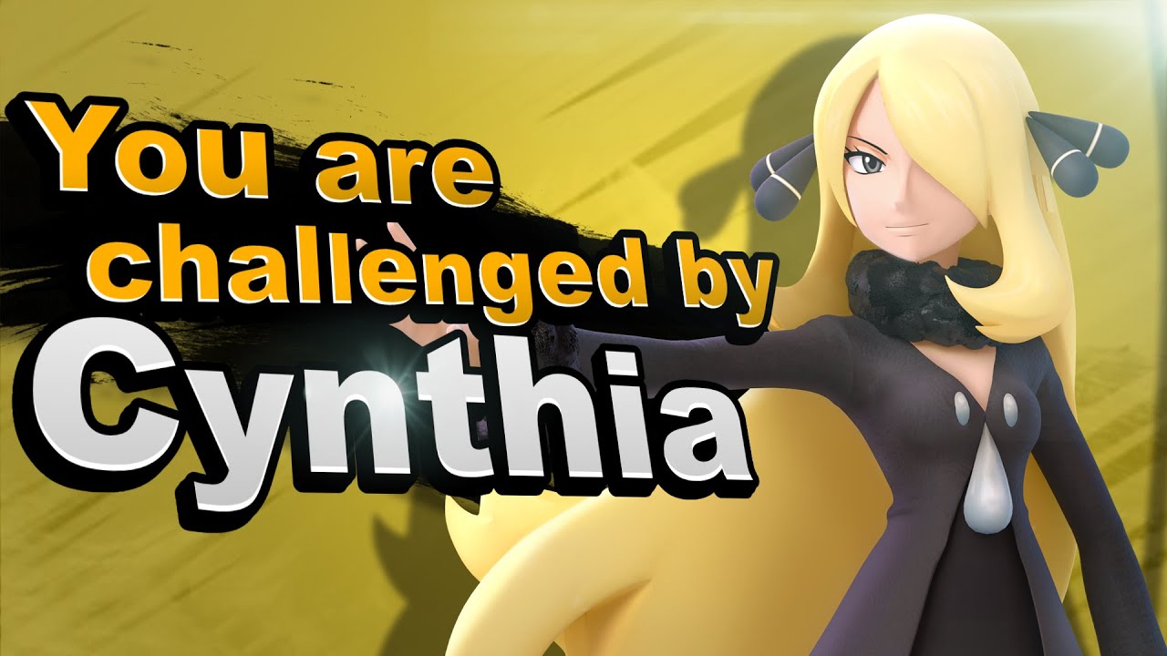Super Smash Bros  Ultimate - Cynthia Reveal Trailer