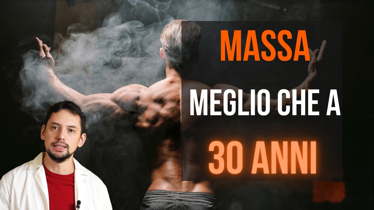 MASSA muscolare dopo i 40, 50 e 60 anni.