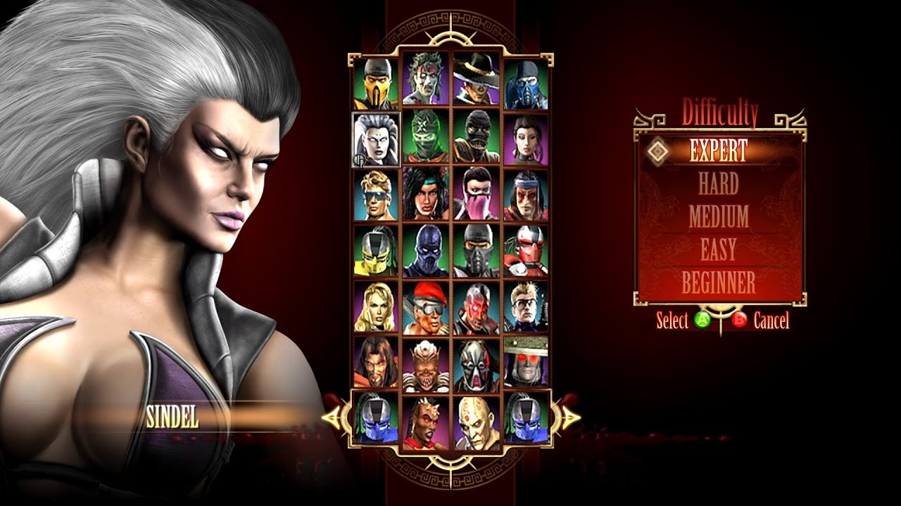 Mortal Kombat 9 - Sindel - Expert Arcade Ladder - Gameplay @ (1080p) - 60ᶠᵖˢ ✔