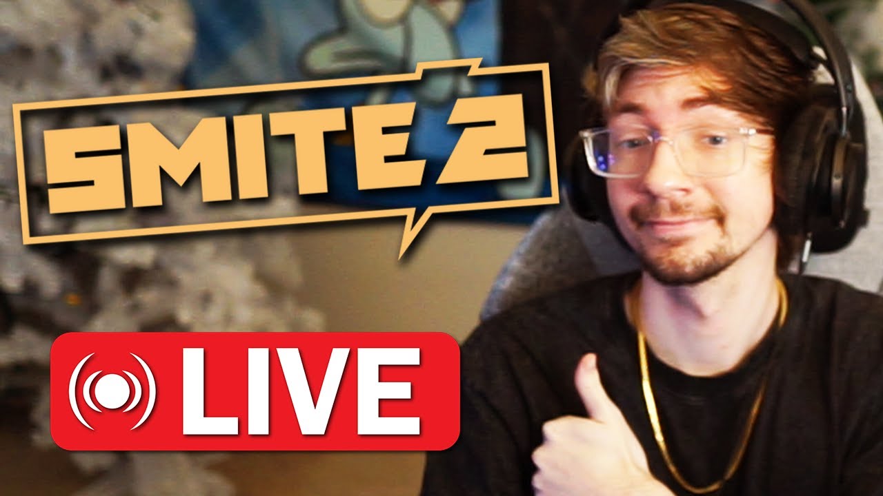 Smite 2 TRYING OUT STUPID GOOFY BUILDS! (LIVE STREAM)