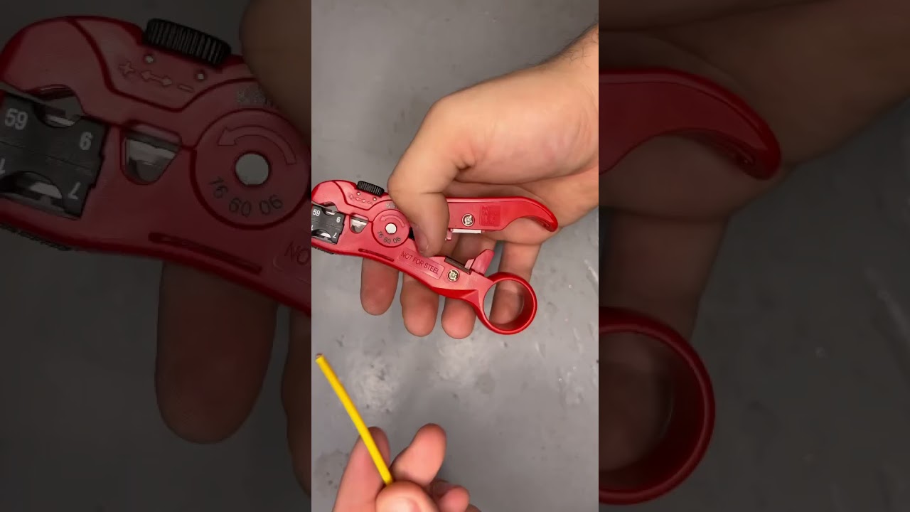 Wire stripper by Knipex for less than $15 | Knipex 16 06 60 SB